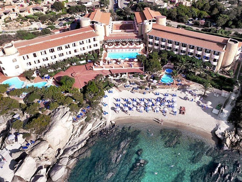 Grand Hotel Smeraldo Beach Baja Sardinia Esterno foto