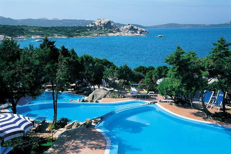 Grand Hotel Smeraldo Beach Baja Sardinia Esterno foto