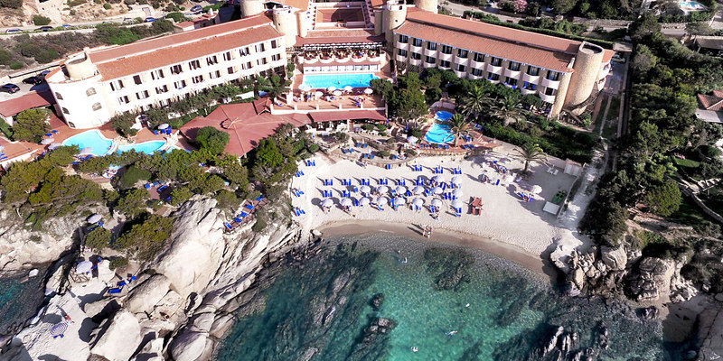 Grand Hotel Smeraldo Beach Baja Sardinia Esterno foto