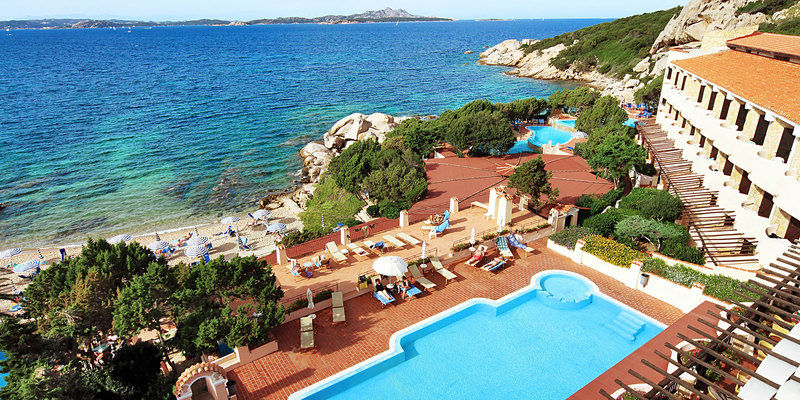 Grand Hotel Smeraldo Beach Baja Sardinia Esterno foto
