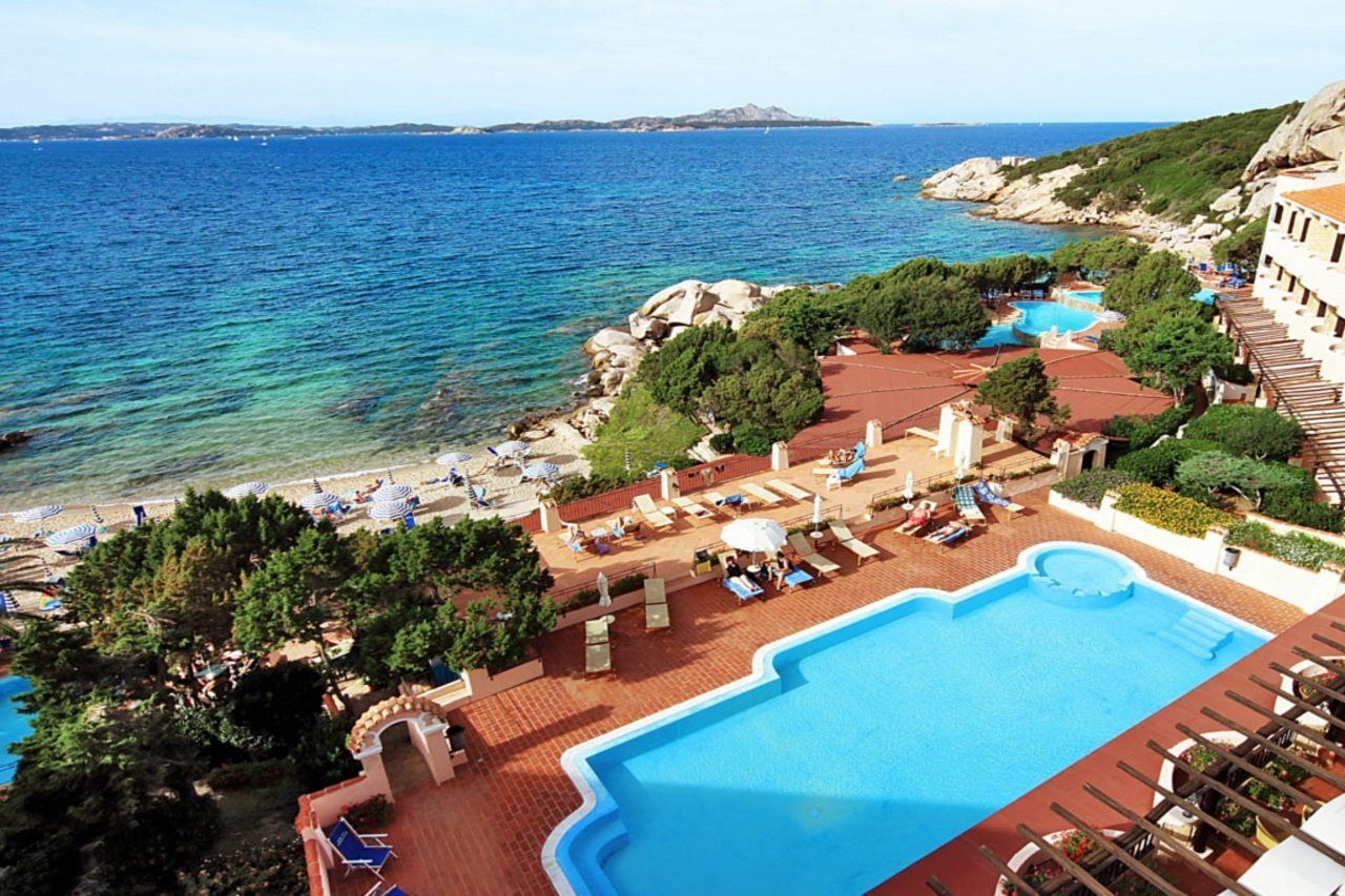 Grand Hotel Smeraldo Beach Baja Sardinia Esterno foto