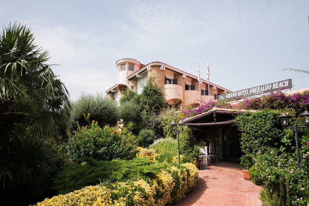 Grand Hotel Smeraldo Beach Baja Sardinia Esterno foto